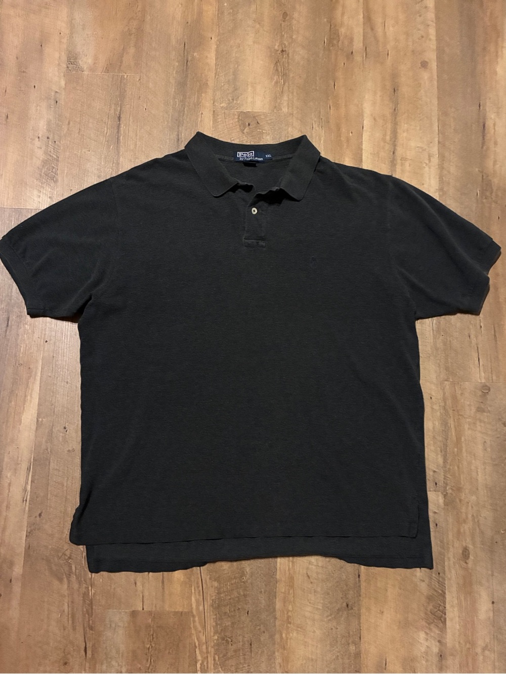 Polo by Ralph Lauren Heather Charcoal/Dark Gray Men's Short-Sleeve Polo Shirt